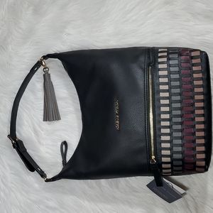 HP - Adrienne Vittadini black satchel bag